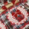 Mrs. Alice Katherine Tartan Placemats & Napkins (Set of 4)< Table Linen Sets | Mrs. Alice Monogram