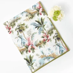 Mrs. Alice La Palmeraie Tablecloth< Summer Table Linen | Tablecloths