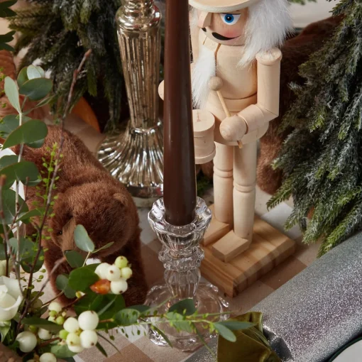 Mrs. Alice Lace Edge Candle Holders (Pair)< Candle Holders