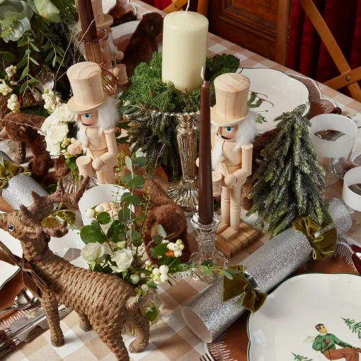 Mrs. Alice Lace Edge Candle Holders (Pair)< Candle Holders