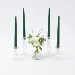 Mrs. Alice Lace Edge Candle Holders (Pair)< Candle Holders