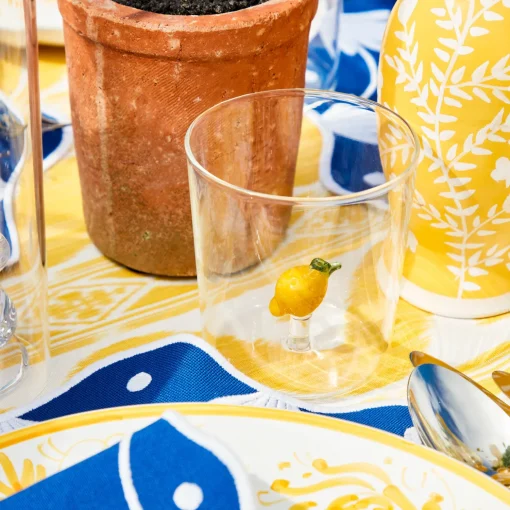 Mrs. Alice Lemon Glasses (Set of 4)< Summer Glassware | Glasses