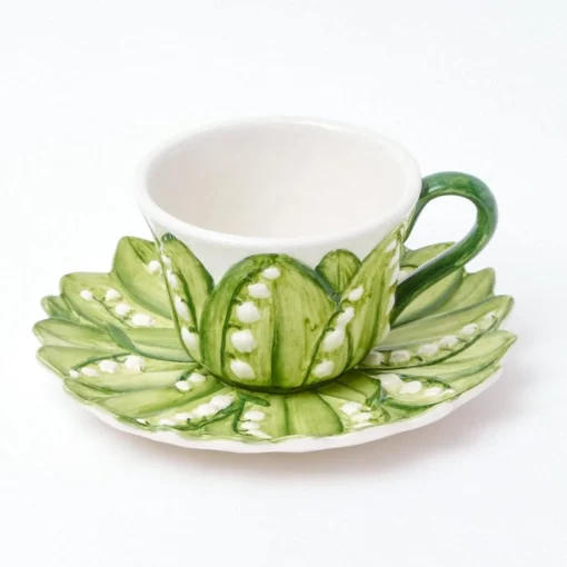 Mrs. Alice Lily of the Valley Breakfast Cup & Saucer< Teaware