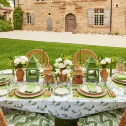 Mrs. Alice Lily of the Valley Dinner & Starter Plates (Set of 4)< Summer Crockery | Crockery Sets