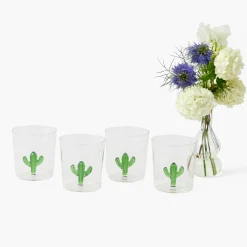 Mrs. Alice Lily of the Valley Dinner & Starter Plates (Set of 4)< Summer Crockery | Crockery Sets