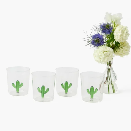 Mrs. Alice Lily of the Valley Dinner & Starter Plates (Set of 4)< Summer Crockery | Crockery Sets