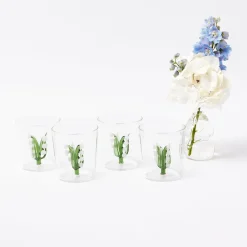 Mrs. Alice Lily of the Valley Glasses (Set of 4)< Glasses | For Her