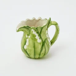 Mrs. Alice Lily of the Valley Milk Jug< Teaware | Jugs