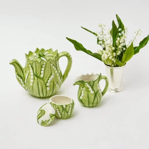 Mrs. Alice Lily of the Valley Sugar Pot< Teaware