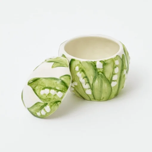 Mrs. Alice Lily of the Valley Sugar Pot< Teaware