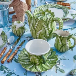 Mrs. Alice Lily of the Valley Teapot< Teaware