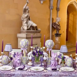 Mrs. Alice Lily Purple Napkins (Set of 4)< Napkins | Mrs. Alice Monogram