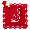 Mrs. Alice Lily Red & White Napkins (Set of 4)< Napkins | Mrs. Alice Monogram