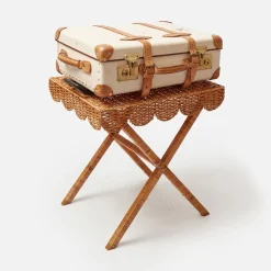 Mrs. Alice Lucca Rattan Luggage Rack< Furniture | Furniture