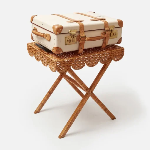 Mrs. Alice Lucca Rattan Luggage Rack< Furniture | Furniture