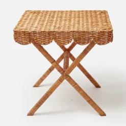 Mrs. Alice Lucca Rattan Luggage Rack< Furniture | Furniture