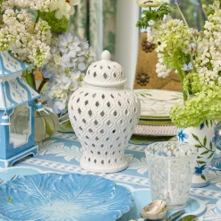 Mrs. Alice Lydia Ginger Jar (Pair)< Spring Decorations | Christmas Decorations