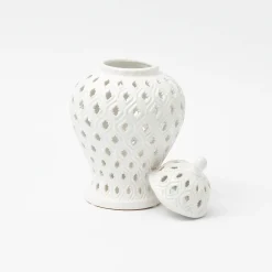 Mrs. Alice Lydia Ginger Jar (Pair)< Spring Decorations | Christmas Decorations
