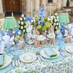 Mrs. Alice Mariana Blue & Green Placemats (Set of 4)< Summer Table Linen | Placemats