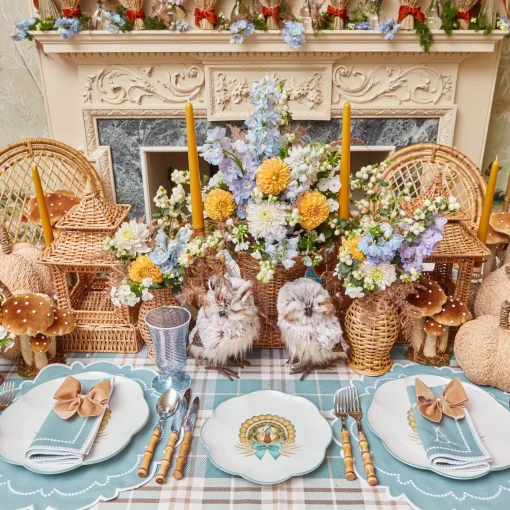 Mrs. Alice Mariana Duck Egg Napkins (Set of 4)< Napkins | Mrs. Alice Monogram
