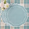 Mrs. Alice Mariana Duck Egg Placemats (Set of 4)< Placemats