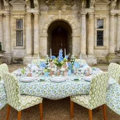 Mrs. Alice Marilyn Blue Bow Dinner Plate< Summer Crockery | Dinner Plates