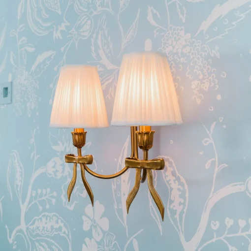 Mrs. Alice Marilyn Bow Rechargeable Double Wall Light< Rechargeable Table Lamps | Wall Lighting