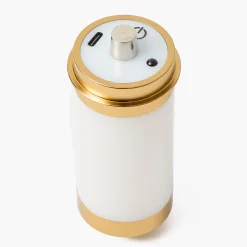 Mrs. Alice Marilyn Bow Rechargeable Double Wall Light with Cream Shades (14cm)< Rechargeable Table Lamps | Wall Lighting