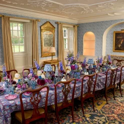Mrs. Alice Marlene Blue & Purple Napkins (Set of 4)< Napkins | Mrs. Alice Monogram