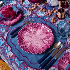 Mrs. Alice Marlene Blue & Purple Placemats (Set of 4)< Placemats