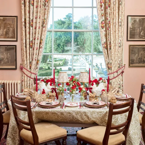 Mrs. Alice Martha Red Dinner Plate< Dinner Plates