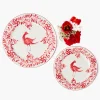 Mrs. Alice Martha Red Starter Plate< Starter Plates