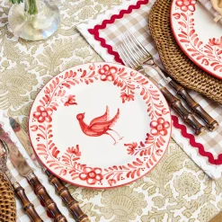 Mrs. Alice Martha Red Starter Plate< Starter Plates