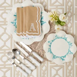 Mrs. Alice Meredith Woven Placemats (Set of 4)< Summer Table Linen | Placemats