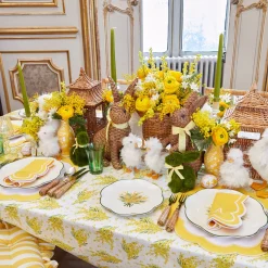 Mrs. Alice Mimosa Dinner & Starter Plates (Set of 8)< Crockery Sets