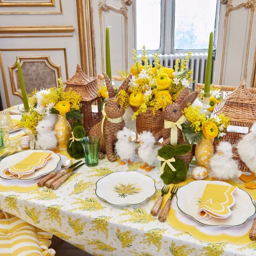 Mrs. Alice Mimosa Dinner & Starter Plates (Set of 8)< Crockery Sets