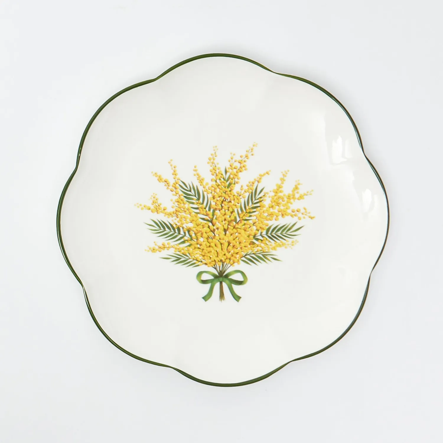 Mrs. Alice Mimosa Dinner Plate< Dinner Plates