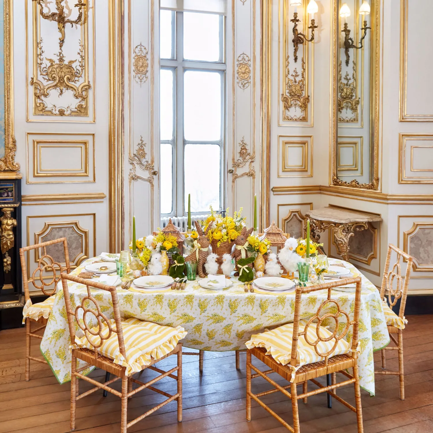 Mrs. Alice Mimosa Dinner Plate< Dinner Plates