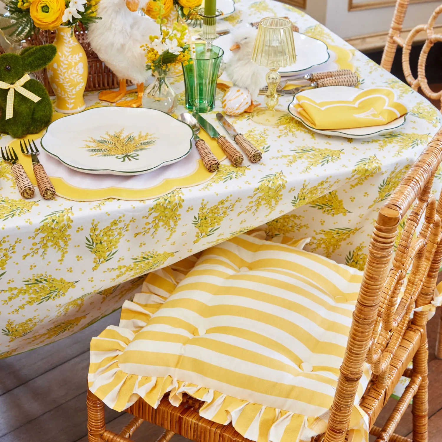 Mrs. Alice Mimosa Dinner Plate< Dinner Plates