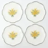 Mrs. Alice Mimosa Starter Plates (Set of 4)< Starter Plates | Crockery Sets