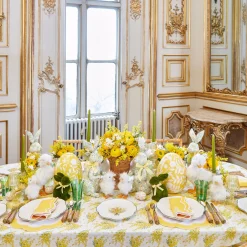 Mrs. Alice Mimosa Tablecloth< Tablecloths | For The Hostess