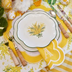 Mrs. Alice Mimosa Tablecloth< Tablecloths | For The Hostess