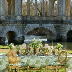 Mrs. Alice Mini Bow Rattan Pagoda Lanterns (Pair)< Spring Decorations | Pagodas & Lanterns