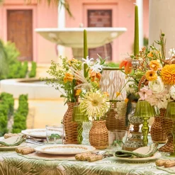 Mrs. Alice Mini Natural Rattan Vase (Set of 3)< Vases | Vases & Planters