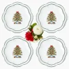 Mrs. Alice Christmas Tree Dinner & Starter Plates (Set of 8)< Crockery Sets