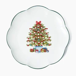 Mrs. Alice Christmas Tree Dinner Plate< Dinner Plates