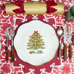 Mrs. Alice Christmas Tree Dinner Plate< Dinner Plates