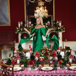 Mrs. Alice Christmas Tree Dinner Plate< Dinner Plates