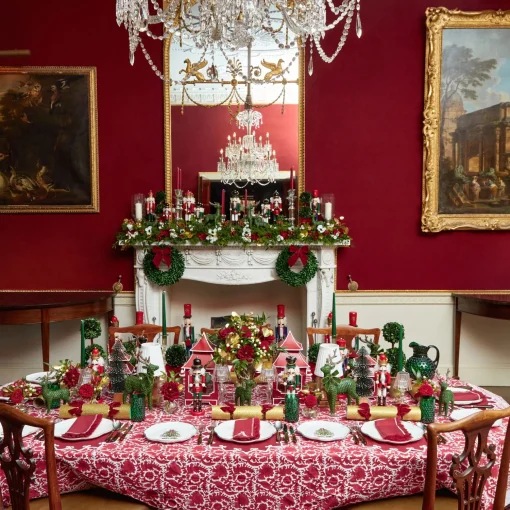 Mrs. Alice Christmas Tree Dinner & Starter Plates (Set of 8)< Crockery Sets