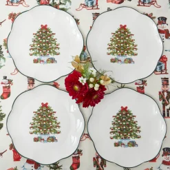 Mrs. Alice Christmas Tree Dinner Plate< Dinner Plates